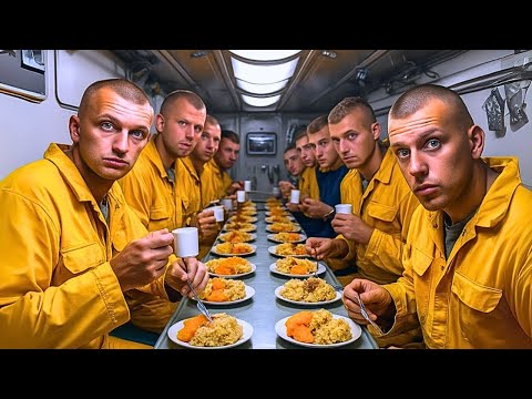 Видео: Как Экипаж Нефтяной Платформы Ест, Спит И Моется Посреди Океана
