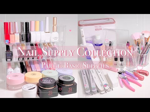 Видео: sub) Товары для ногтей от Nail Youtuber!💅🏻Часть.1 Основные материалы💗/🇰🇷Корейский маникюр / Нейл-арт