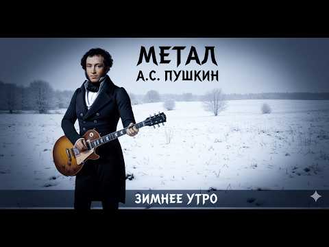 Видео: Метал Музыка от Нейросети Стихи А.С. Пушкин  - Зимнее утро | AI Music & Video