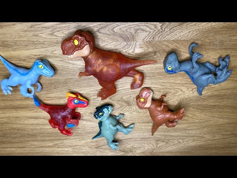 Видео: Гуджитсу Динозавры Парк Юрского Периода Распаковка Обзор