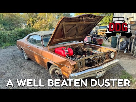 Видео: Давно мёртвый Duster — возрождение Plymouth A-Body 1976 года, «кузовные работы», первый за много ...