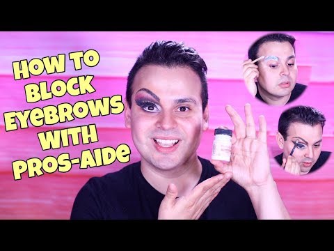 Видео: КАК ВЫДЕЛИТЬ БРОВИ С ПОМОЩЬЮ PROS-AIDE + КОСМЕТИКА ДЛЯ ГЛАЗ | ДЖЕЙМС МЭНСФИЛД