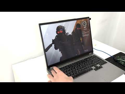 Видео: Игровой ноутбук 16' i7-9750H /gtx1650/ 4G/ 32 Озу + 512 M2 (есть доп слот m2)