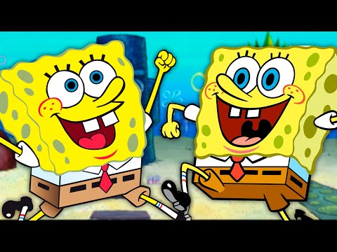 Видео: САМЫЕ ТРЕШ ИГРЫ ПО ГУБКЕ БОБУ! +ТЕСТЫ  КТО ТЫ ИЗ ГУБКИ БОБА