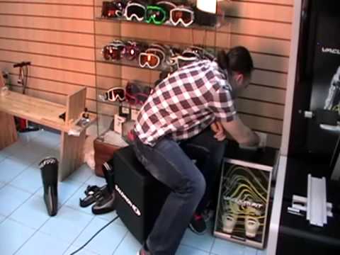 Видео: Формовка ботинок Fischer Vacuum