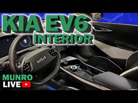 Видео: Kia EV6 | Разбор интерьера с Карлом