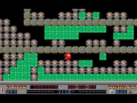 Видео: Supaplex - Vice- - Level 59 Прохождение игры Supaplex (original)