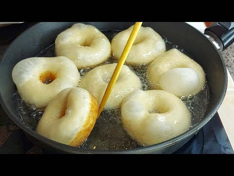 Видео: НИКОГДА НЕ ВПИТЫВАЕТ МАСЛО! Идеальный рецепт вкусного ПОНЧИК с восходящими дрожжами..