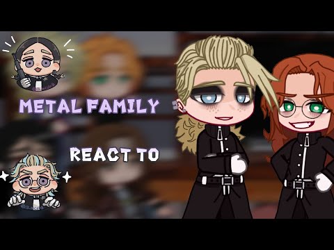 Видео: Metal family react to Dee and Heavy future as Haitani brothers 1/1 [Eng./Русс]