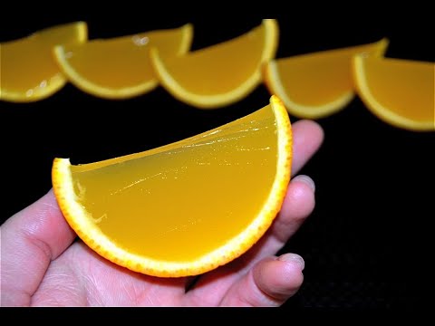 Видео: От такой подачи АПЕЛЬСИНОВОГО ЖЕЛЕ все будут просто в восторге !!! Рецепт ЖЕЛЕ "Апельсиновые Дольки"