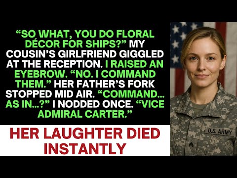 Видео: Она высмеивала мою «девчачью работу на флоте» на приёме — пока я не представился как вице-адмирал...