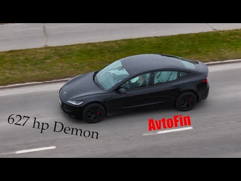 Видео: New Tesla Model 3 Performance Обзор