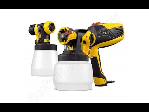 Видео: Wagner W 590 Flexio Краскораспылитель #Первый взгляд