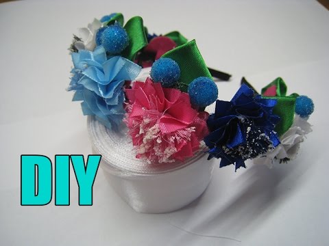 Видео: Василек Канзаши МК.DIY