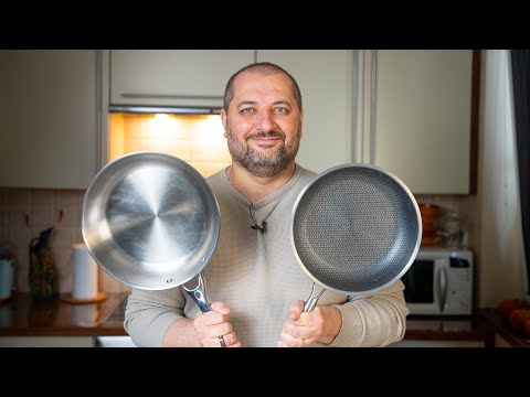 Видео: Как готовить на стальной сковороде? Как выбрать, как ухаживать?