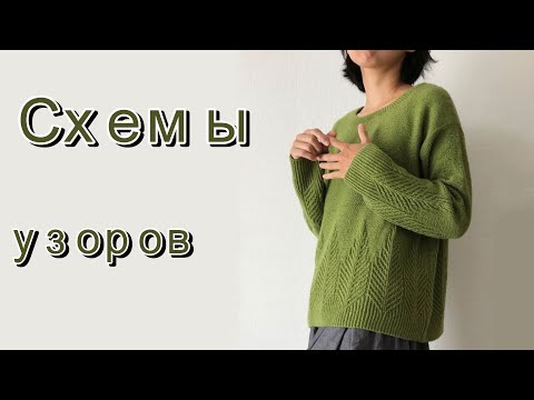 Видео: Потрясающие идеи на осень. Схемы узоров.