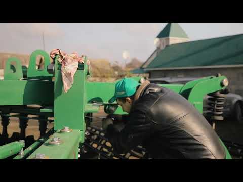 Видео: Дисковая Борона АТОМ 4200