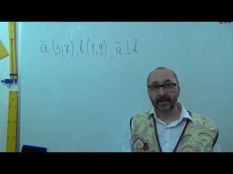 Видео: g091502 Перпендикулярність векторів