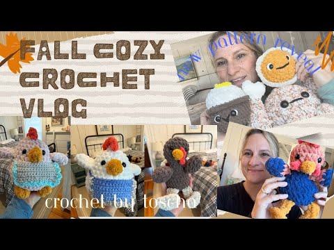 Видео: Вяжем индюков, петухов и цыплят крючком! Новая схема!