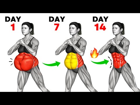 Видео: 30-минутная тренировка стоя 🔥 Лучшие упражнения для избавления от жира на животе | Избавляйтесь о...