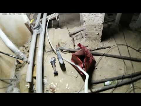 Видео: Подготовка кабеля питания шлагбаума к затяжке в трубу!!!
