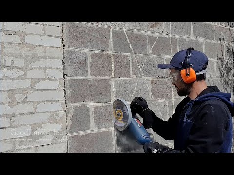 Видео: Как сделать ПРОЁМ в существующей стене + ТАЙМЛАПС