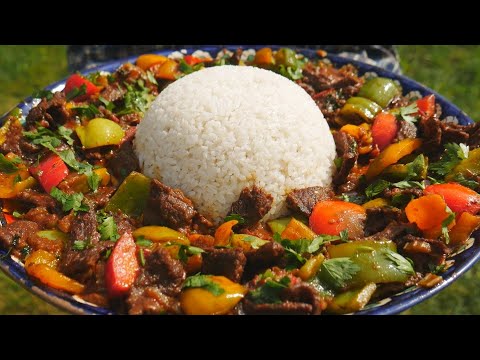 Видео: Ганфан (Уйгурская кухня) в казане