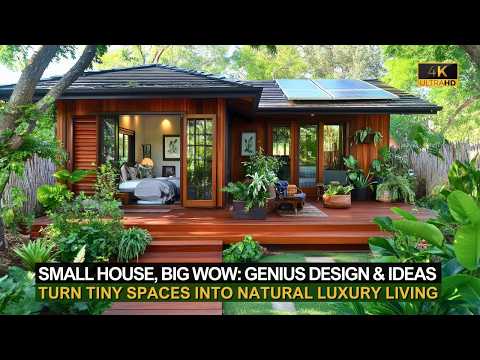 Видео: Маленький дом, большой восторг: гениальные идеи, как превратить крошечные пространства в естестве...