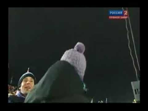 Видео: биатлон кубок мира 2009-2010 5 этап Рупольдинг эстафета женщины