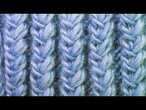 Видео: ШИКАРНЫЙ УЗОР вязания спицами для шапки 73