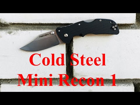 Видео: Cold Steel Mini Recon 1 2021. Разборка и отзыв/Disassembly.