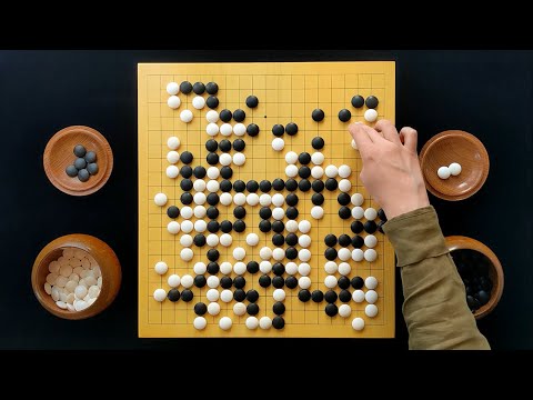 Видео: Lee Chang-ho (Белый) против Rin Kaiho (Чёрный) — "Тишина, которая побеждает" — Игра в го, ASMR
