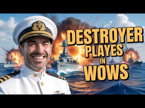 Видео: 6 типов игроков на эсминцах, которых вы встретите в World of Warships