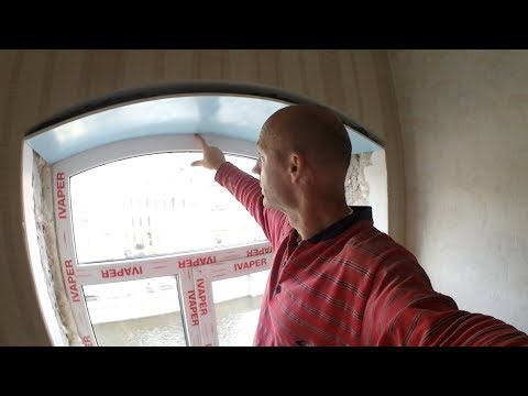 Видео: Арочный откос из СЕНДВИЧ-ПАНЕЛИ. Два варианта изготовления АРКИ.