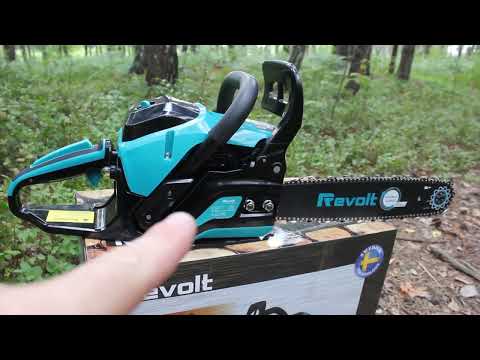 Видео: Качественная Бензопила Для Заготовки Дров Revolt GS 5000 Или купить Stihl