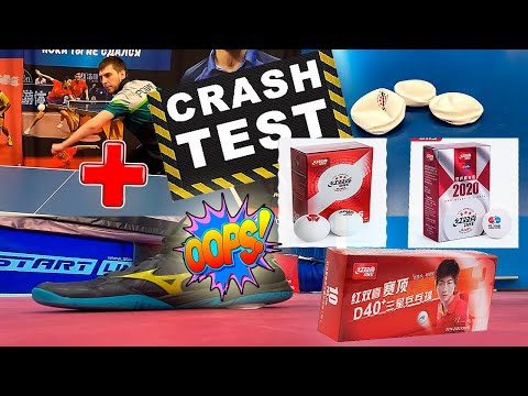 Видео: Какой мяч выбрать для игры в настольный теннис| Сравнение популярных мячей фирмы DHS + CRASH TEST