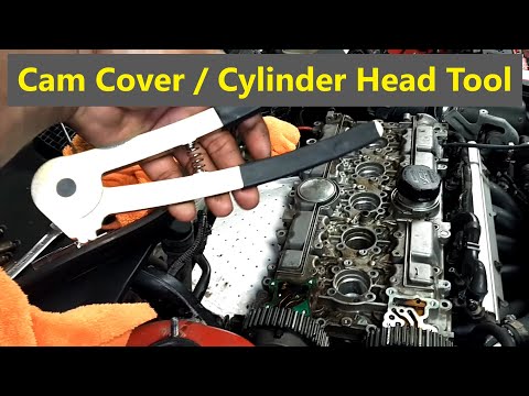 Видео: Специальный инструмент Volvo для отсоединения крышки распредвала от головки и головки от блока.