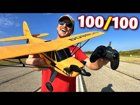 Видео: Лучший радиоуправляемый самолет для начинающих до 75 долларов на Рождество 2025 года!