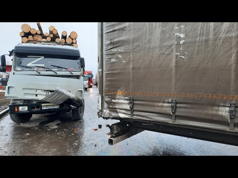 Видео: РАЗБИЛИ КАМАЗ НА РОВНОМ МЕСТЕ