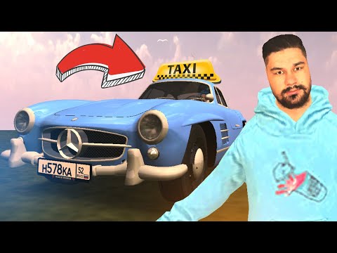 Видео: ВИП-ТАКСИ почувствуй себя ПРЕЗИДЕНТОМ! Mercedes 300SL BLACK RUSSIA / БЛЕК РАША