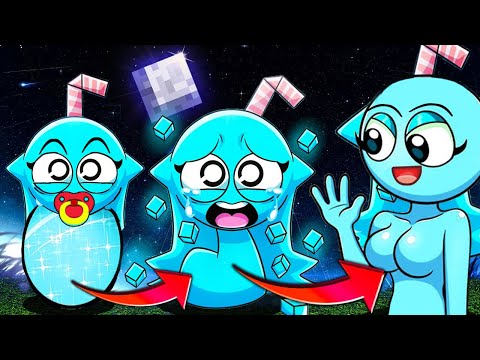 Видео: ЭВОЛЮЦИЯ АКВА СПРУНКИ В МАЙНКРАФТ 4 ФАЗА 🌈 SPRUNKI INCREDIBOX MINECRAFT