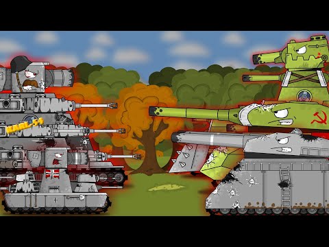 Видео: Все серии: Карл-54 против Монстров - мультики про танки