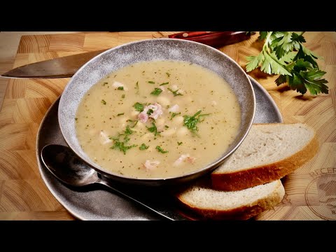 Видео: Изумительный рецепт супа! БЕЛЫЙ СУП за 30 минут и без муки!