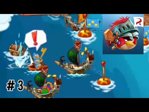 Видео: Летсплей по Angry Birds Epic #3. Спасение Тройняшек.