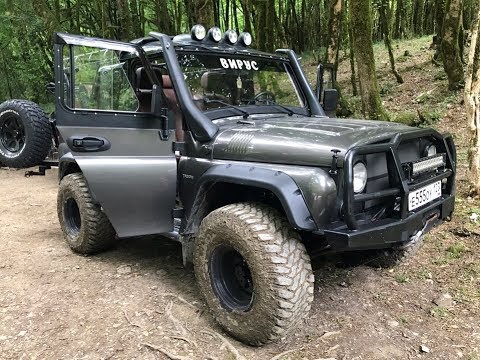 Видео: УАЗ С Двигателем V-8 , 3UZ FE - 4,3 литра , ДВУХСОТЫЙ ОТДЫХАЕТ !!!