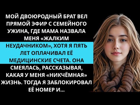 Видео: Мама назвала меня «неудачником», не зная, что это попало в прямой эфир брата.