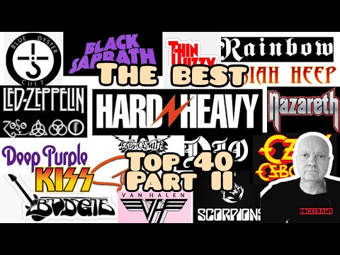 Видео: Лучшие и любимые группы Hard'n'Heavy. Топ 40. Часть 2.