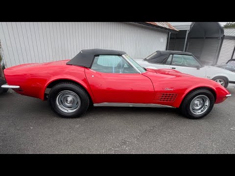 Видео: Тест-драйв Chevrolet Corvette Convertible 1971 года за 27 900 долларов от Maple Motors