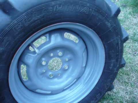 Видео: Обзор самодельных колёс для мини трактора