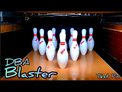 Видео: Тестовые кегли DBA Blaster (анализ кеглей для боулинга) [синтетические]
